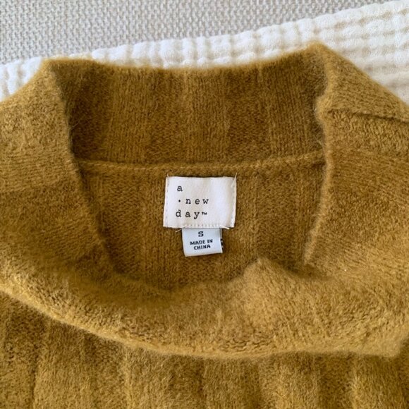 A New Day Ochre Midi Sweater Dress S - Picture 3 of 3